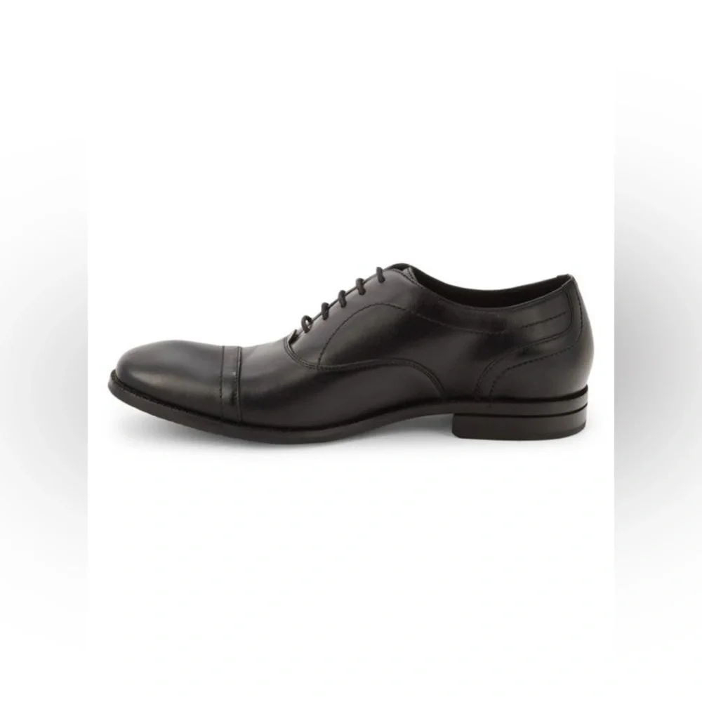 Cole‎ Haan Sawyer Oxford Cap Toe Black Dress Shoes Men's Size 12M Style C35106